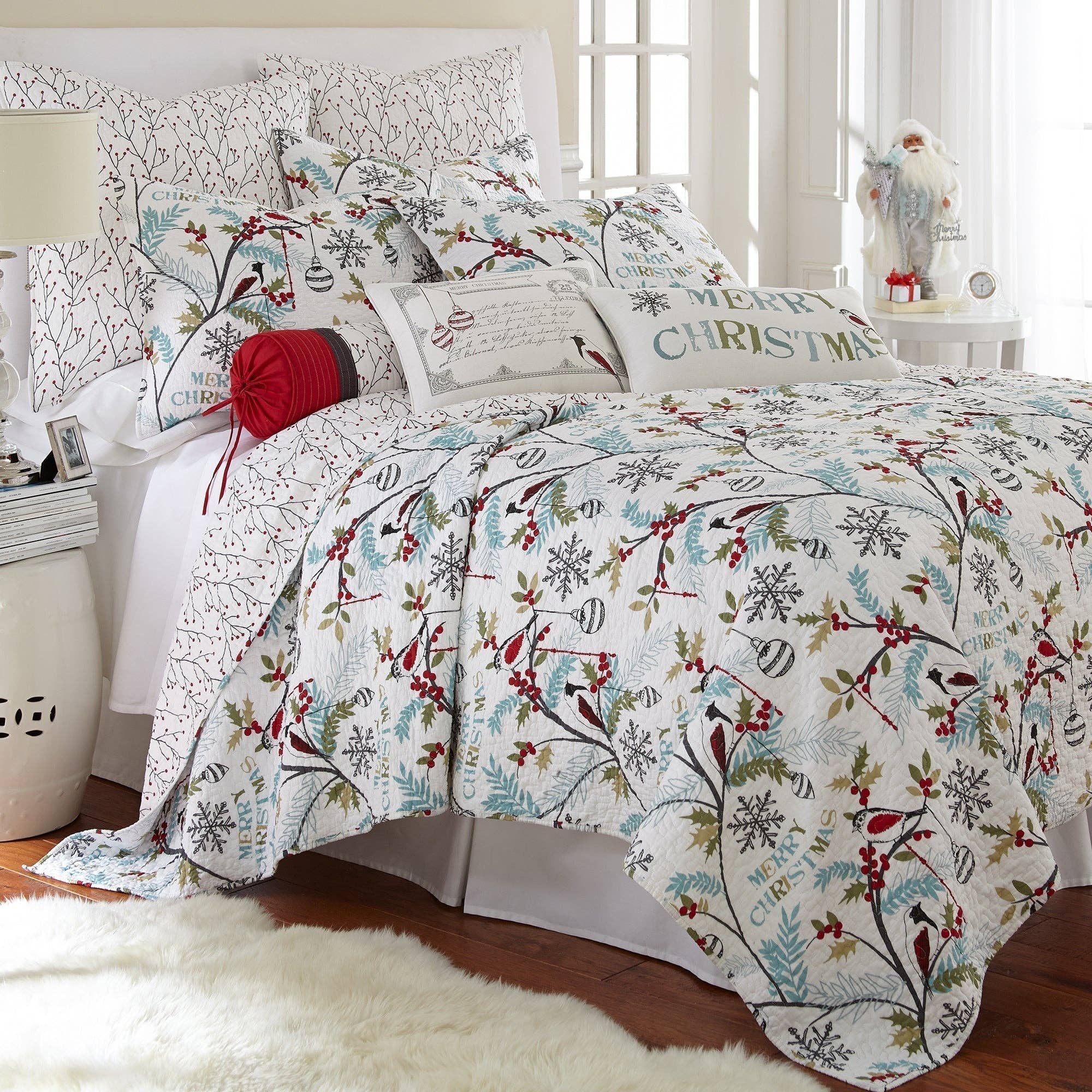 Groen Holly dekbedset voor groothandel op Faire1