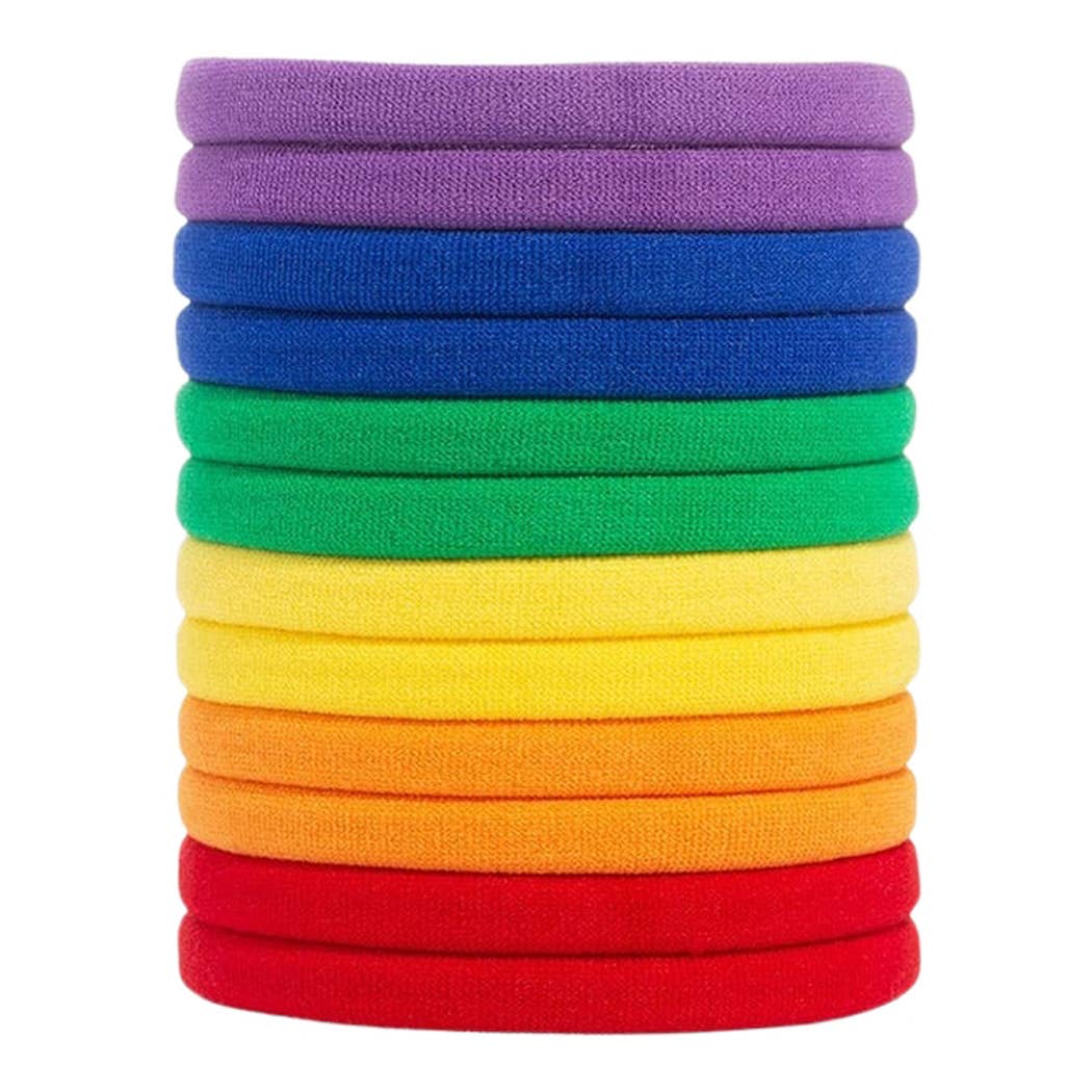 France Luxe/L. Erickson – wholesale Hair tie – Yoga Pony Pack8