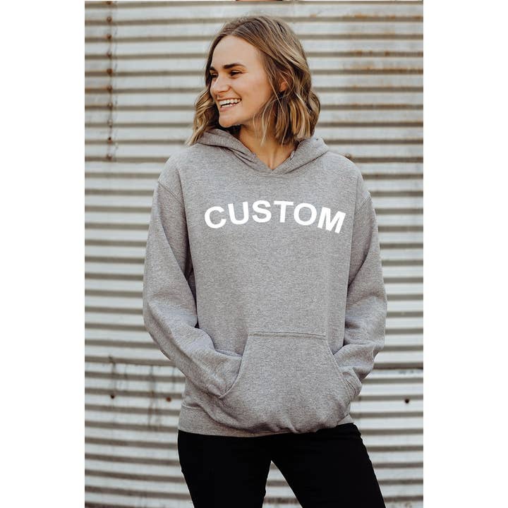 CUSTOM DESIGN GRAPHIC HOODIE for wholesale by Illustrated Society