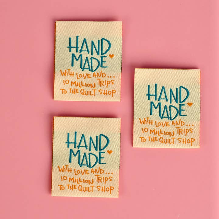 Ten Million Trips - Designer Sewing Labels for wholesale by Kati Cupcake