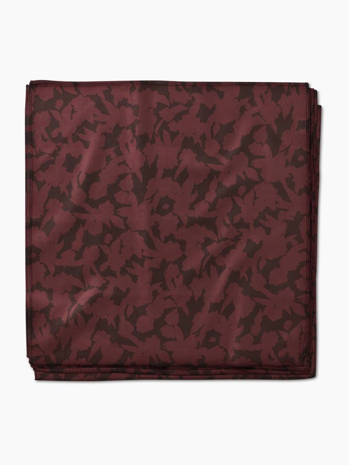 Wild Wood Maroon Dinner Napkin Set for wholesale by Geometry