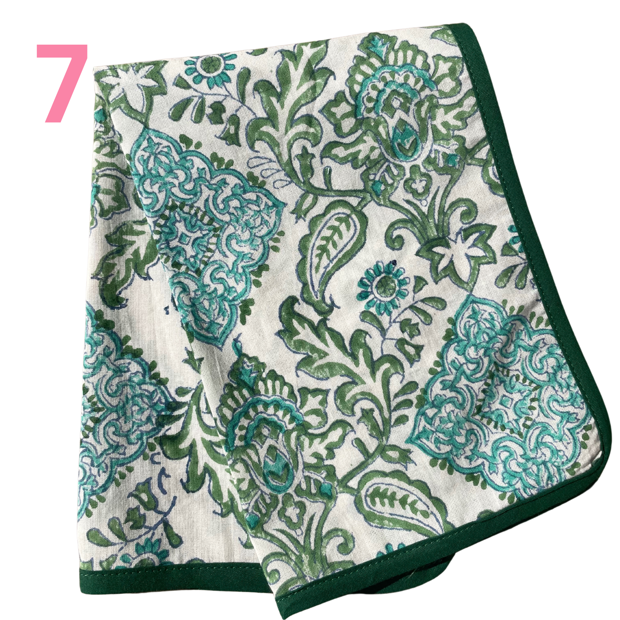 Pastel Poppy – Engroshandel Strandtaske – Rattan Taske (Naturlig) m/ Bloktryk Sløjfe8