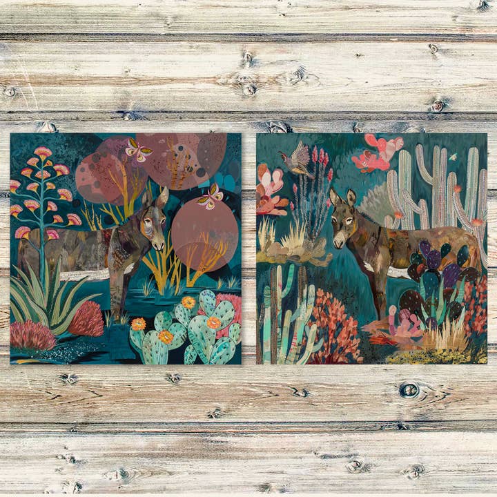 Dolan Geiman - Wholesale Kunstprint - Kunstdruk | Southwest Donkey wanddecoratie | BURRO COUNTRY1