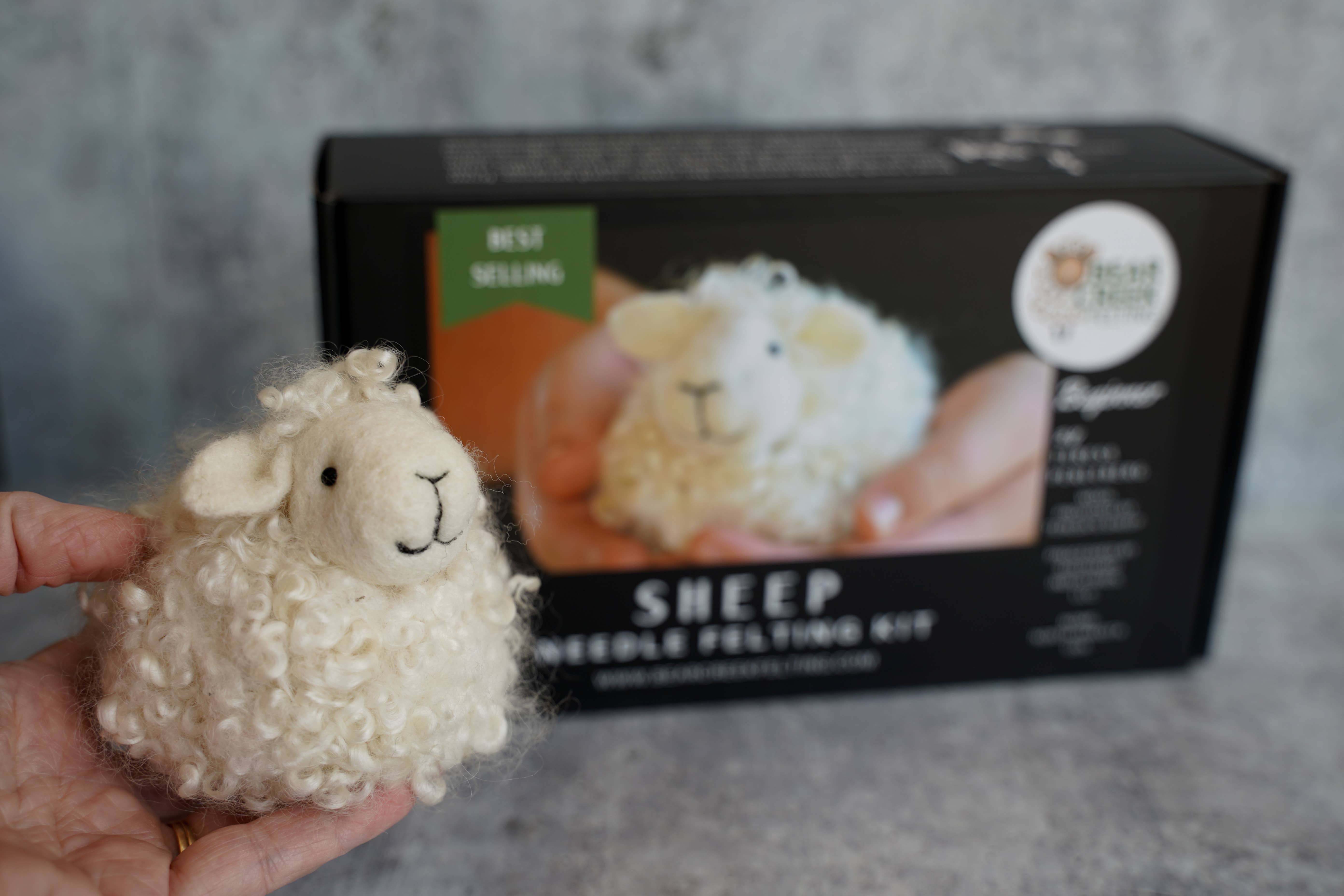 Bear Creek Felting - Wholesale DIY Craft Kit - Sheep Needle Felting Kit5