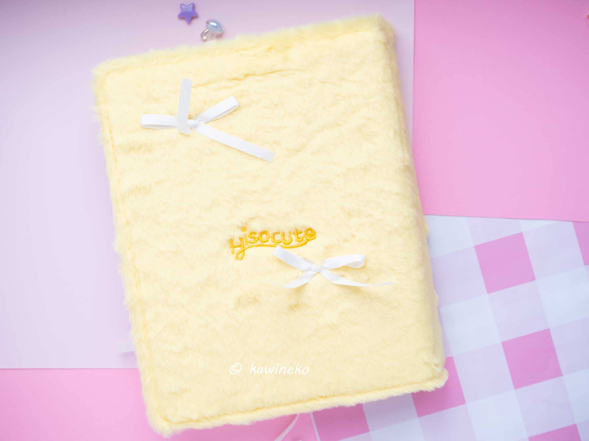 Kawineko - Wholesale Binder - cute plush A5 binder with inserts can fit 80 photocards16
