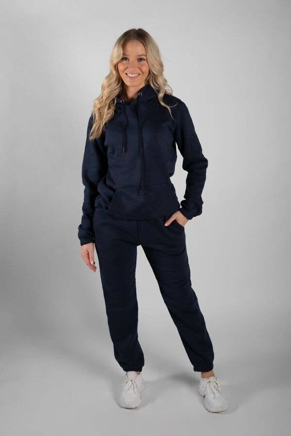 J5FASHION - Wholesale Tracksuit - Women's - Baggy Pullover Hooded Tracksuit1