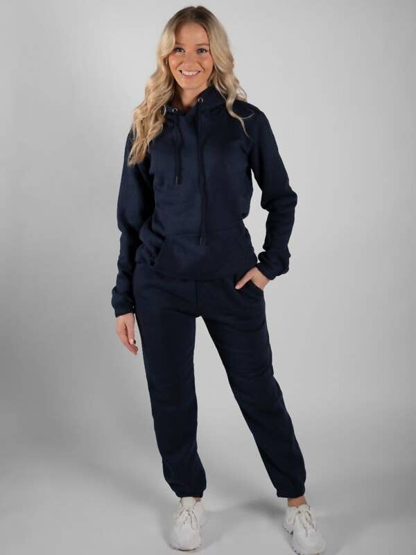 J5FASHION – Großhandel Trainingsanzug – Damen – Trainingsanzug mit ausgebeultem Pullover und Kapuze1