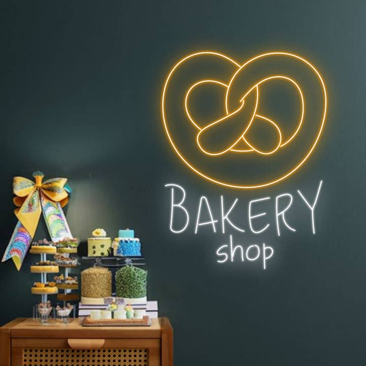 Bakery Shop Neon Sign, Bakery Long-lasting Signboard Deco for wholesale by Glow Neon