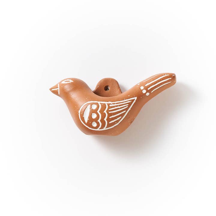Matr Boomie Fair Trade - Wholesale Wall Planter - Vasanta Bird Hanging Wall Planter - Terracotta1