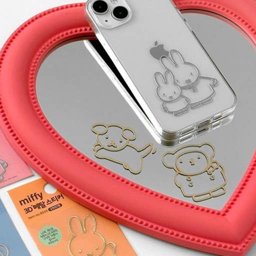 Miffy 3D Metal Point Deco Multi Stickers Pack for wholesale by K-Wonderland