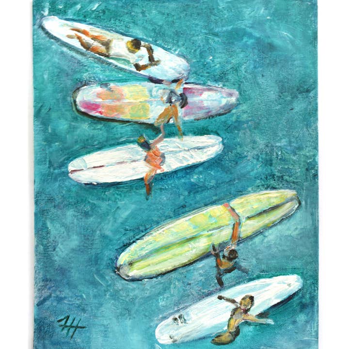 "Float" Canvas Print for wholesale by Honey Hilliard Art