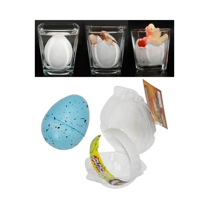 SORTIDAS Brinquedo de Crescimento e Eclosão de Ovo de Dinossauro Pastel com Água para venda a revendedores na Faire1