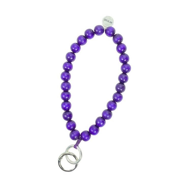 Purple keychain for wholesale by Escapulario