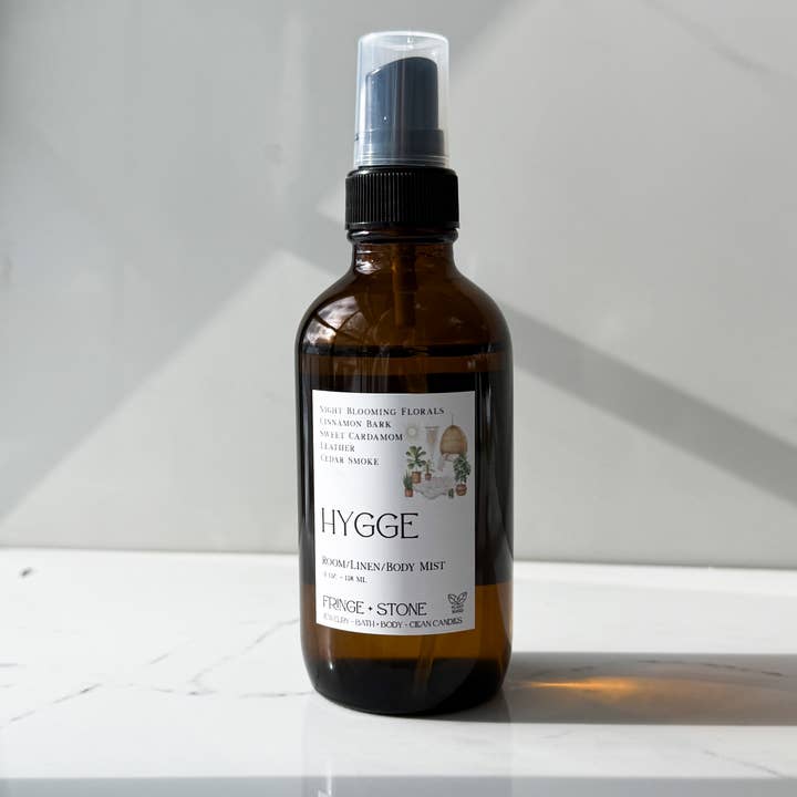 HYGGE - ROOM + LINEN + BODY SPRAY for wholesale by Fringe + Stone