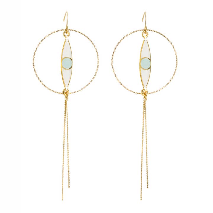 FORTUNATA hoop øreringe for engroshandel hos NAODE Paris