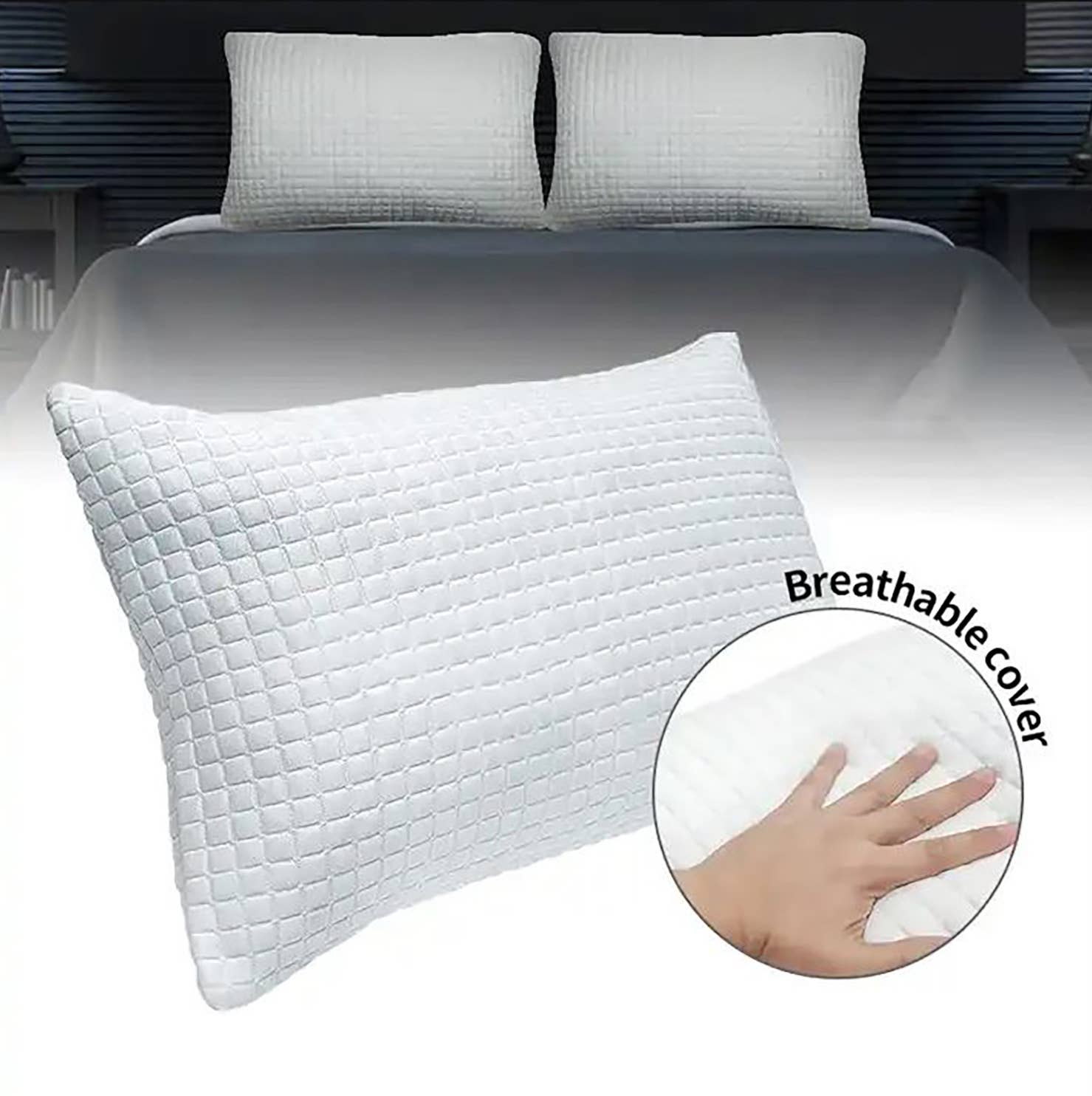 home mart goods - Wholesale Bedding Pillow - Soft Plush Memory Foam Support Pillow13