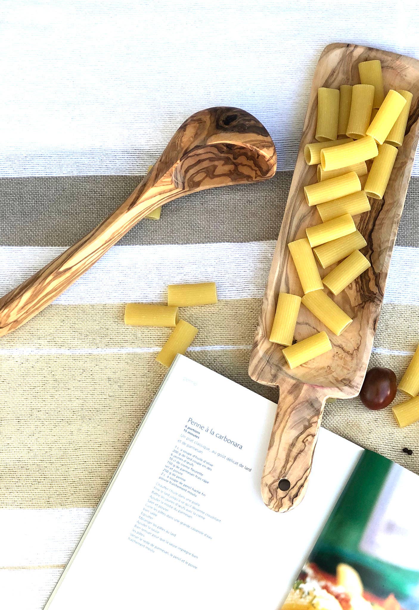 Scents and Feel - Vente Louches - Louche en bois d'olivier 12"2