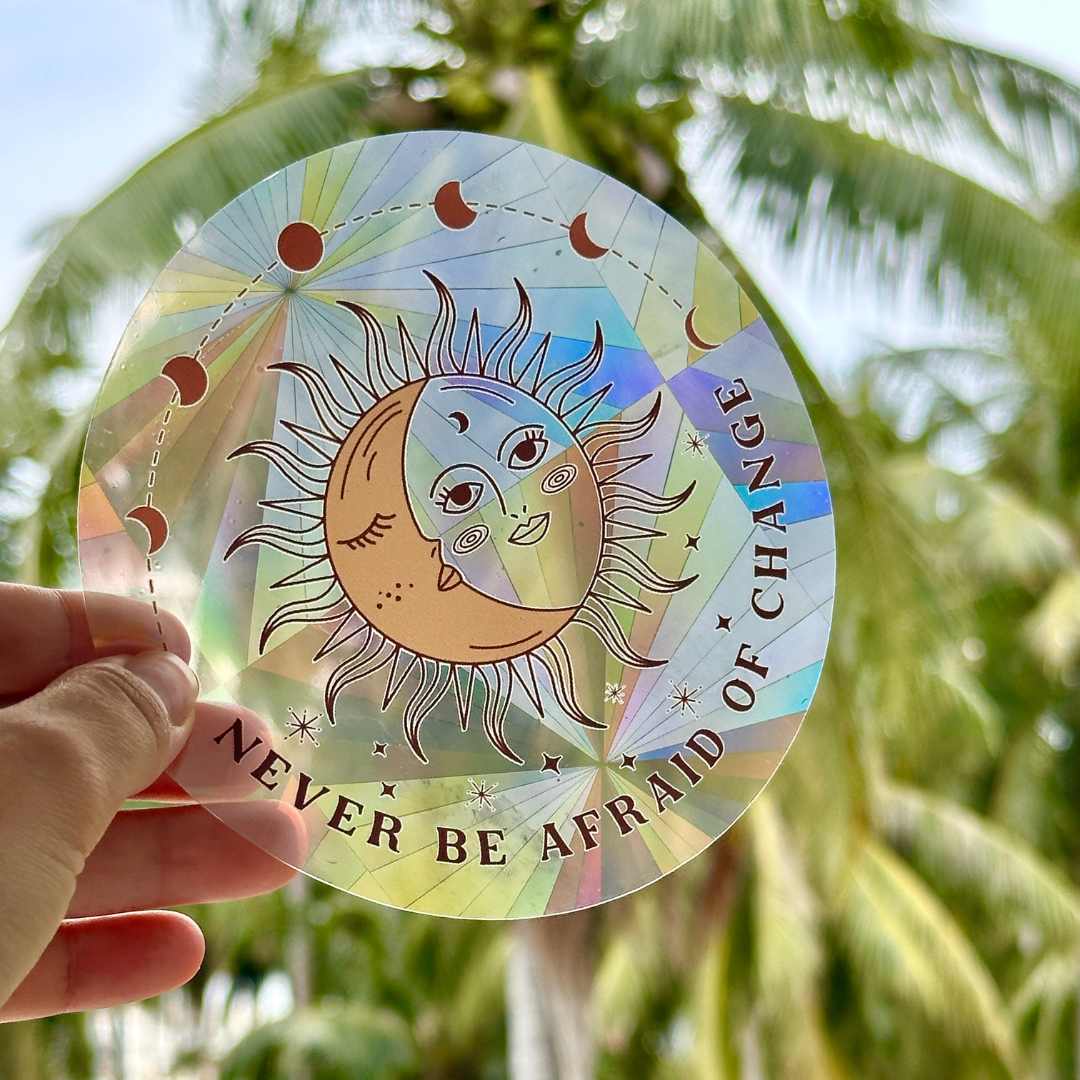 LilAryenne | Jewelry & Suncatchers - Wholesale Sticker - Sun&Moon Suncatcher Window Sticker1