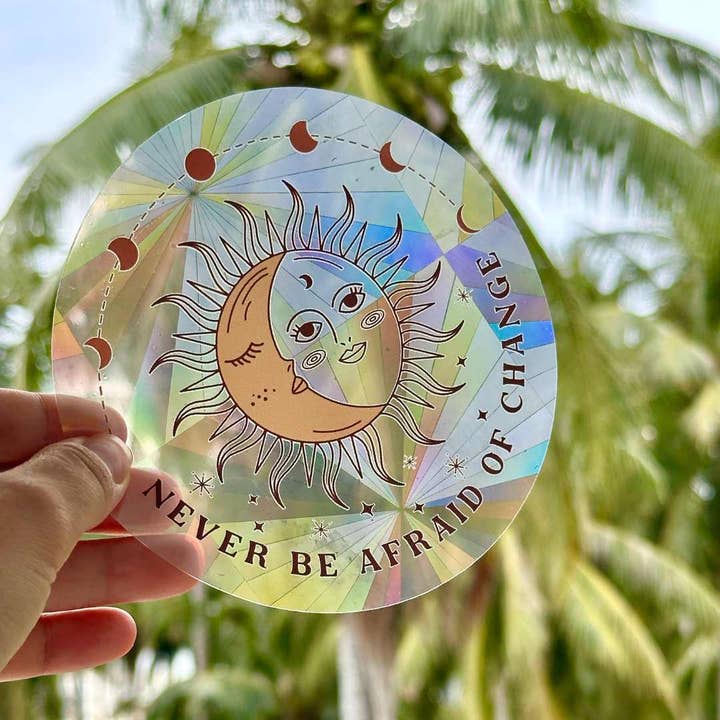 LilAryenne | Jewelry & Suncatchers - Wholesale Sticker - Sun&Moon Suncatcher Window Sticker1