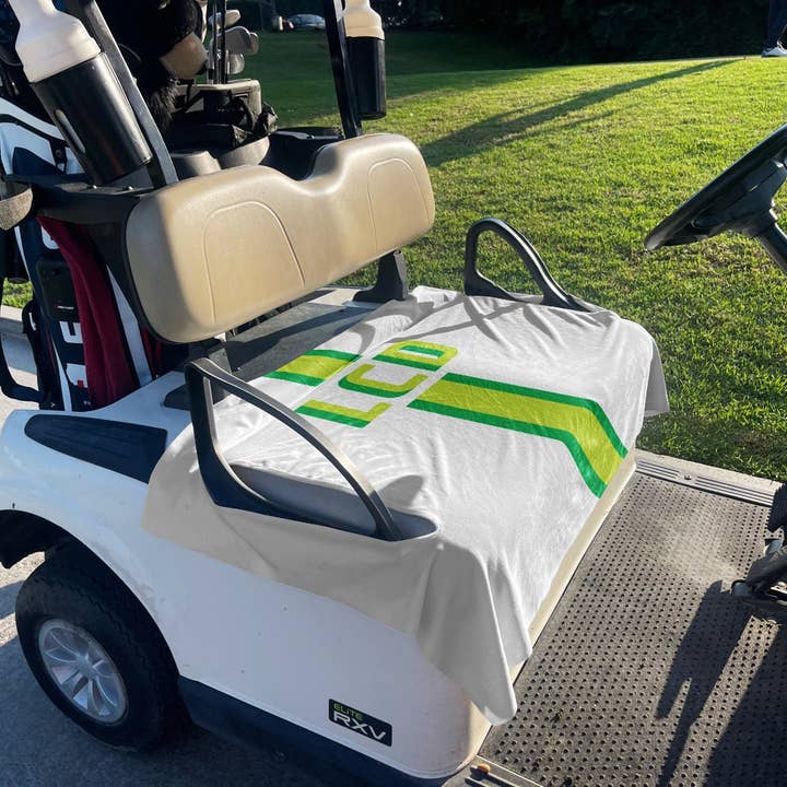 BloomAngel - Wholesale Sporting accessories - Monogram Personalized Premium Golf Cart Seat Cover3