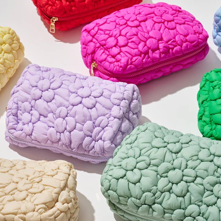 Urban Expressions – Großhandel Schmink-/Kosmetiktasche – Flora Pop Nylon Kosmetiktasche1