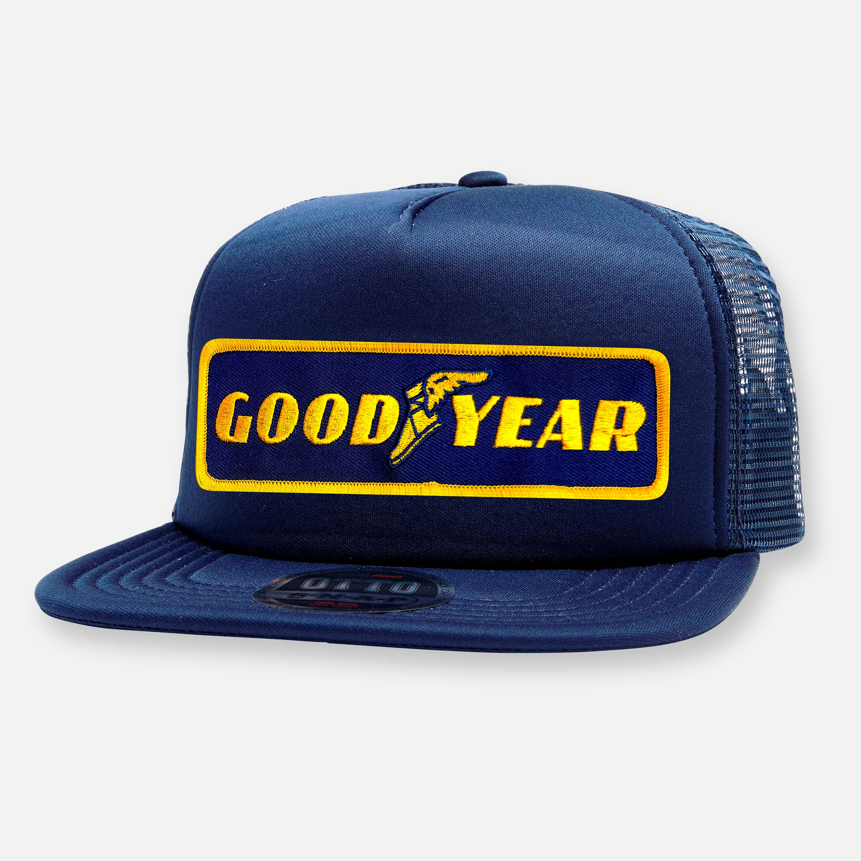 Webig Moto Company - Wholesale Trucker Hat - Unisex - GOODYEAR PIT CREW PATCH HAT2