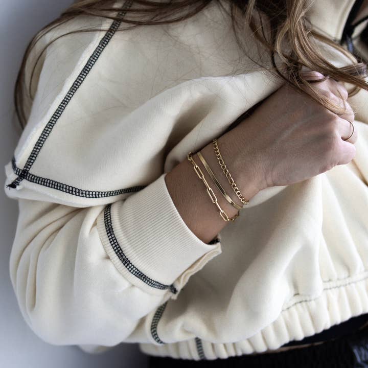 Jenny Be Free - Wholesale Charm/Dangle Bracelet - Paperclip Bracelet1