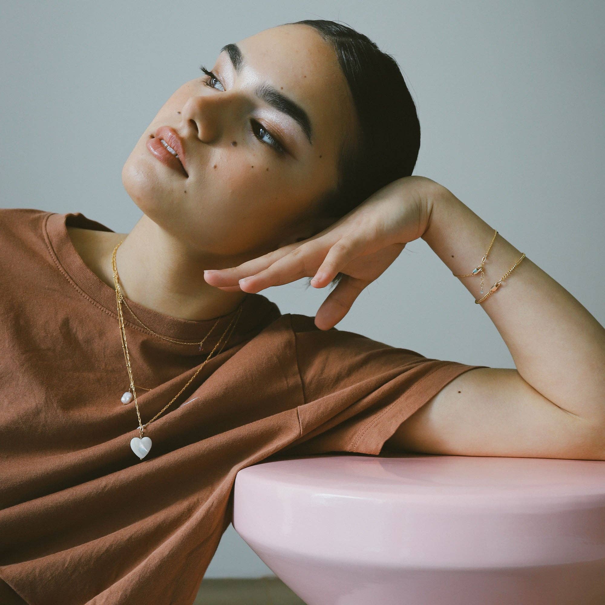 Koi Atelier - Wholesale Link & Chain Necklace - Basis gedraaide schakelketting verguld2