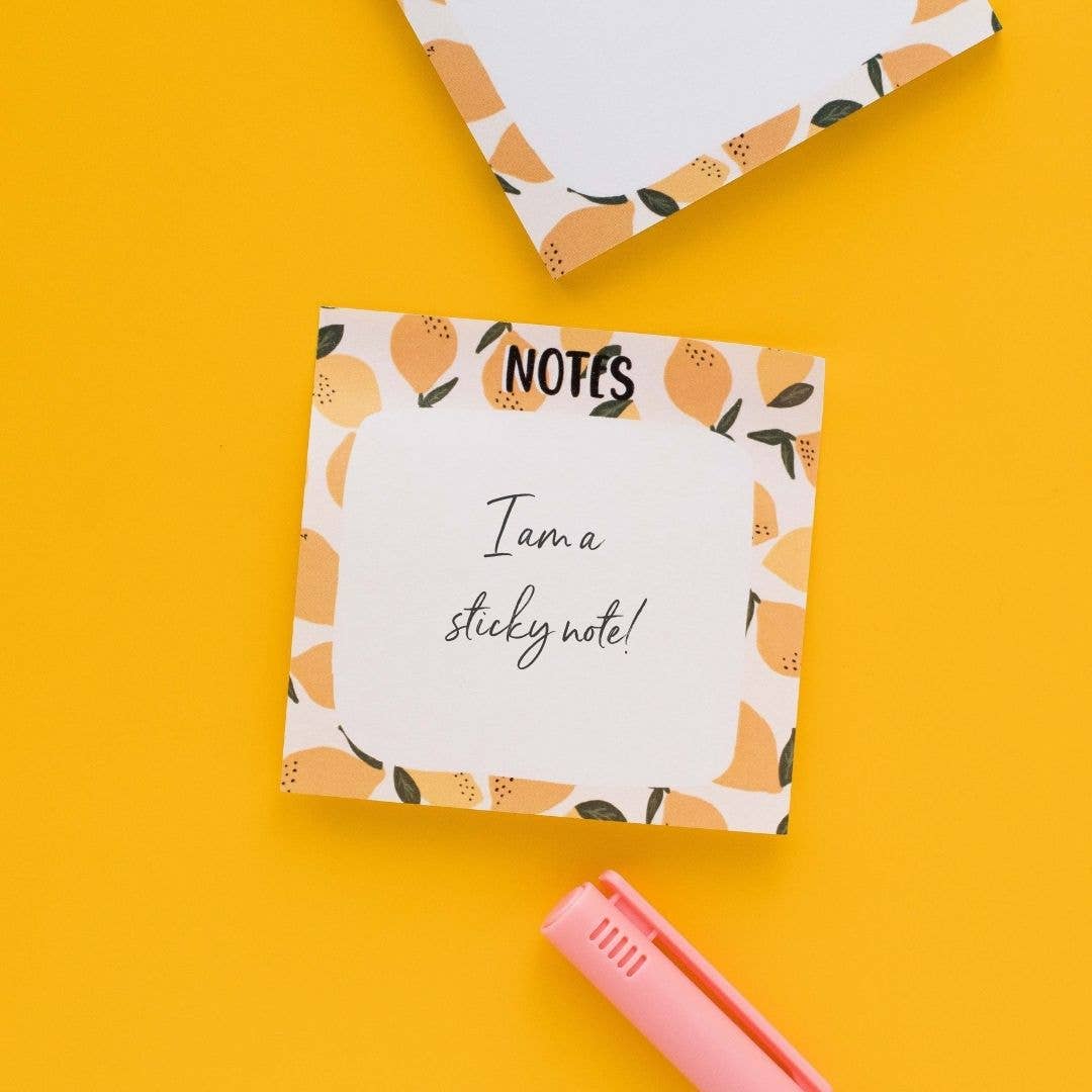 Jaybee Design - Wholesale Sticky Notes - Lemon Sticky Notes2