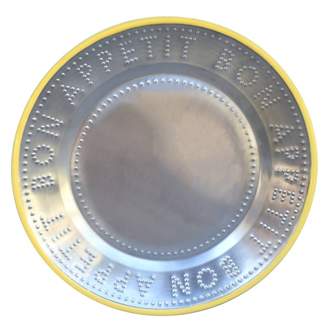 Talking Tables EU – Großhandel Essteller – Set aus 12 wiederverwendbaren Edelstahltellern | 25 cm | Picknick und Sommer1