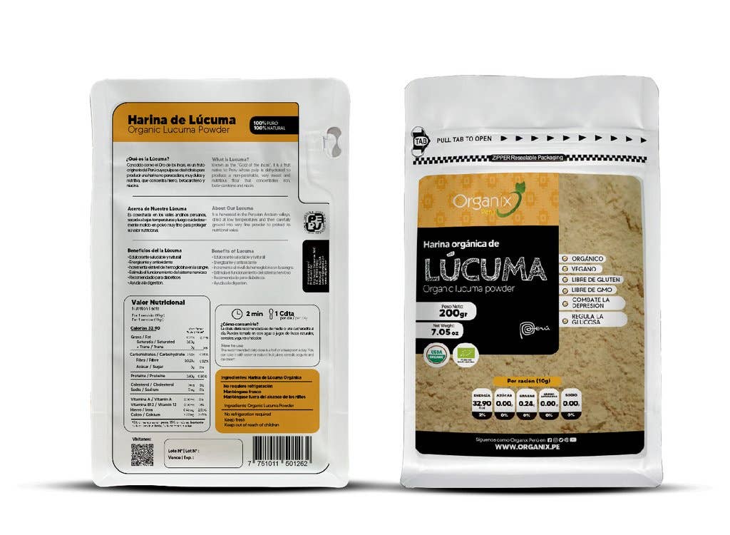 Ganesa Trading - Wholesale Protein/Superfood Powder - Organic Lucuma Powder Imported from Peru. USDA1
