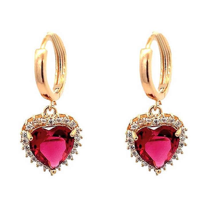 AMORINO SRL - Wholesale Dangle Earrings - Rhinestone and Zirconia Earring - QJ227760D71 3