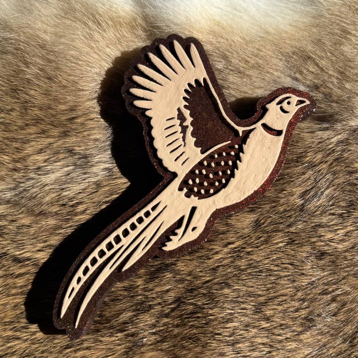 Pheasant Car Freshie for wholesale by AK47 Southern Co.