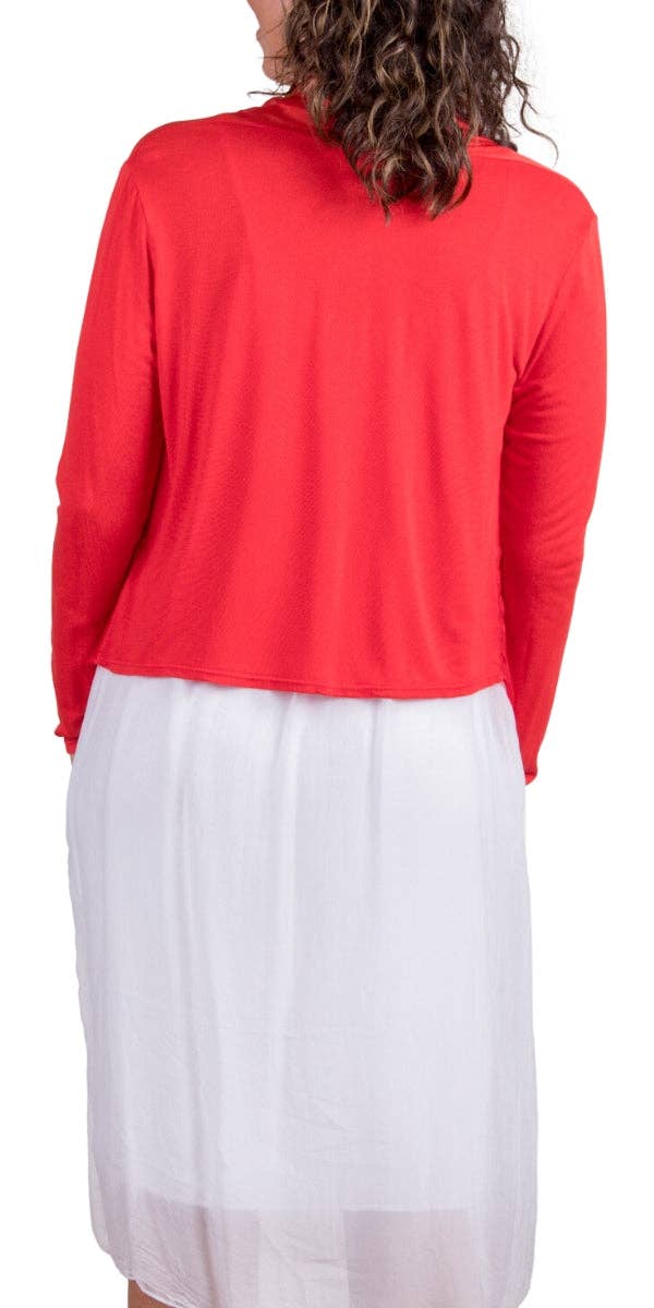 Gigi Moda - Wholesale Cardigan - Women's - Silk Front Cardigan34