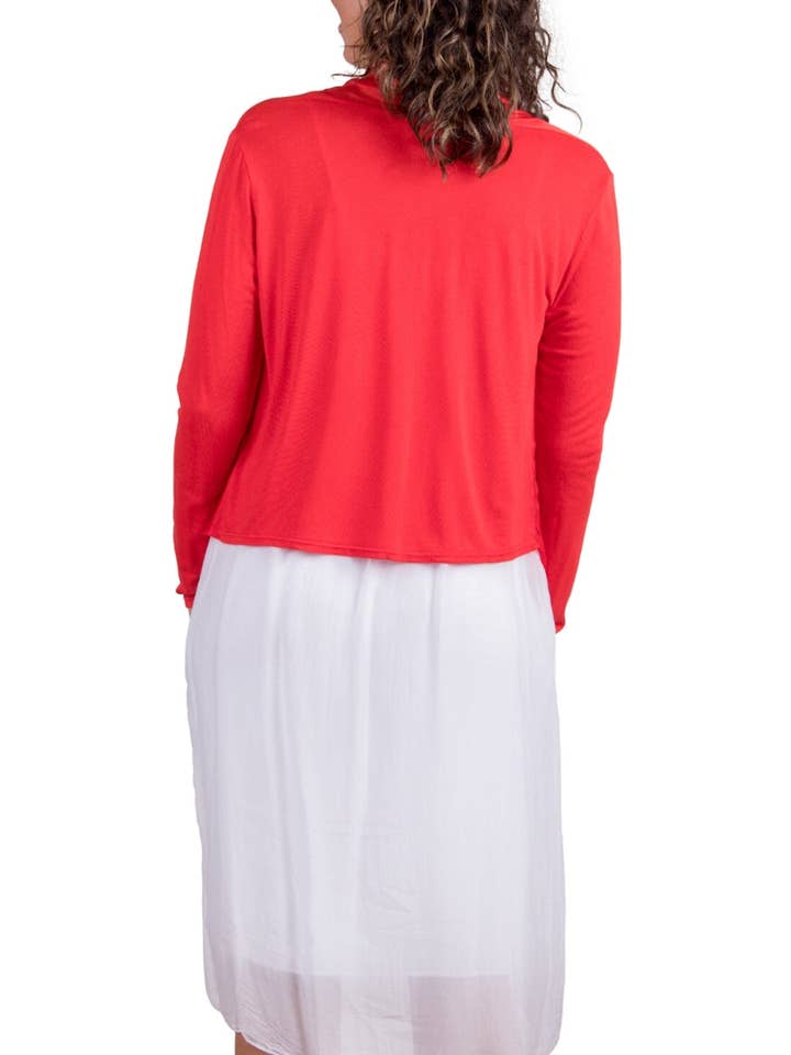 Gigi Moda - Wholesale Cardigan - Women's - Silk Front Cardigan34