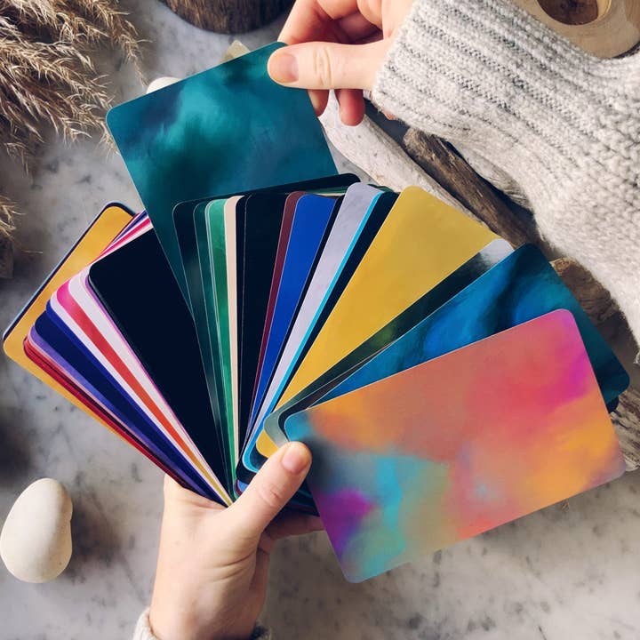 Lindsay Braman Studios - Wholesale Tarot Cards - Abstract Emotion Cards | Art Deck by Kate Creech1