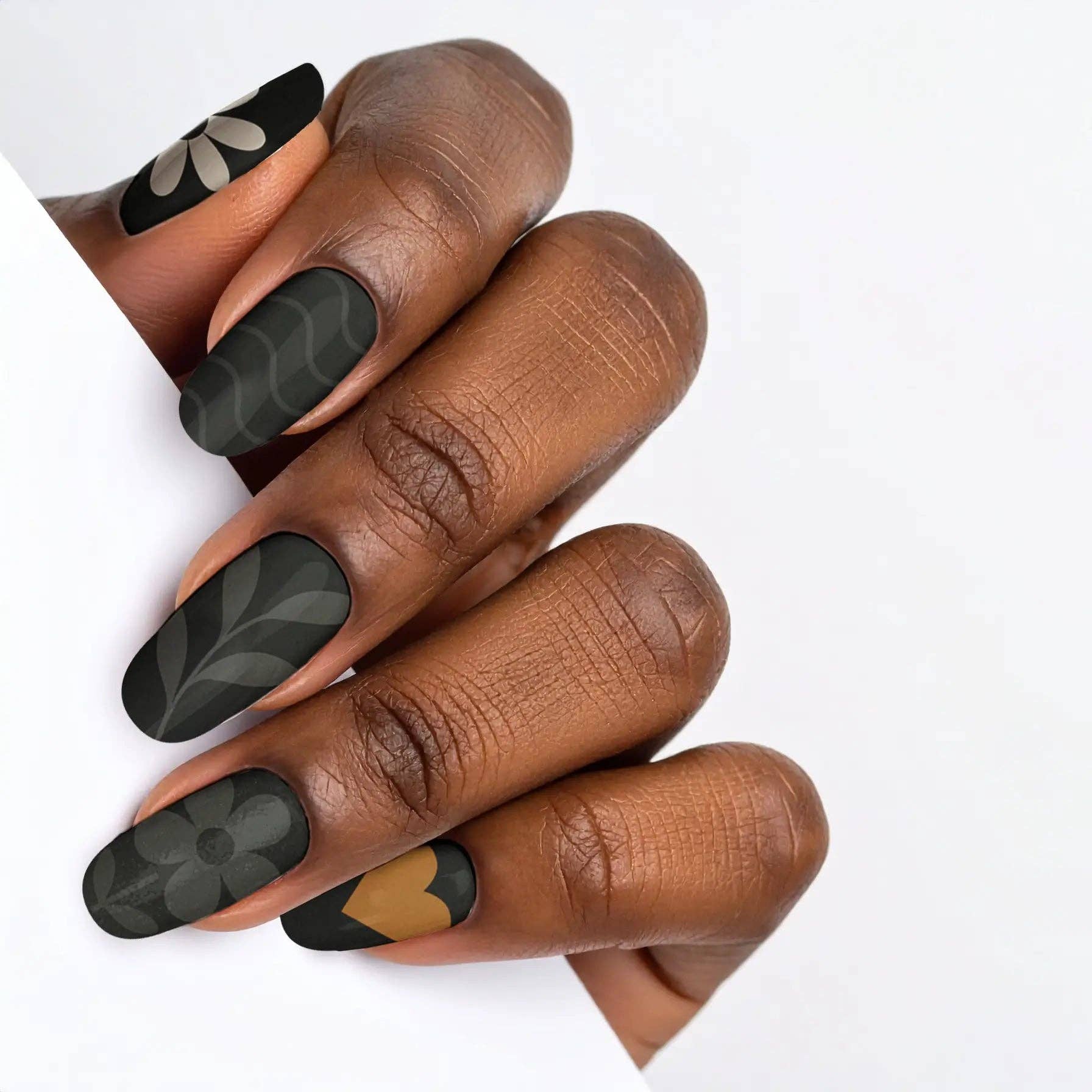 FYNE BODY - Wholesale Press-on/fake nails - Midnight Sunbeam Black Summer Press-On Nails68