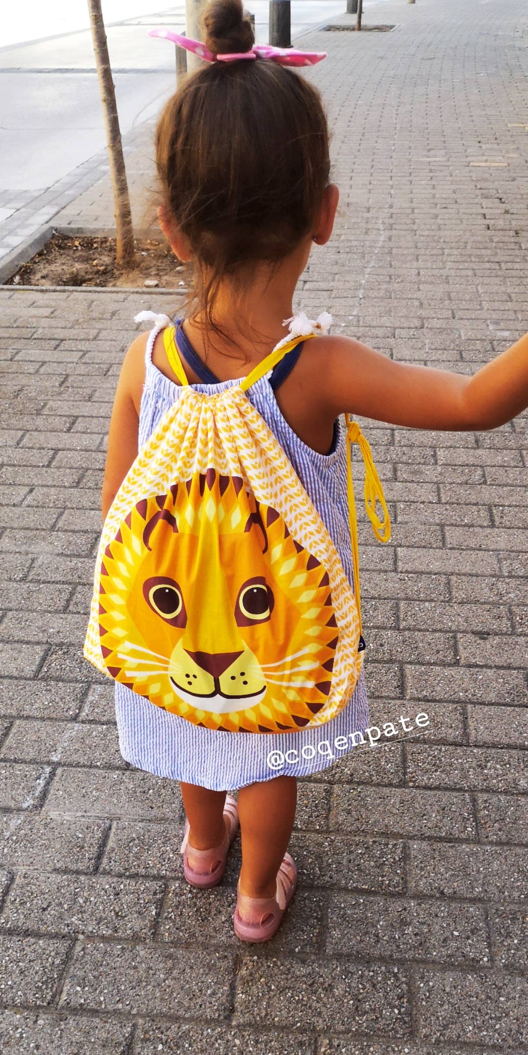 Coq En Pate - Vente Sac à cordon de serrage – enfant - Sac d'activité enfant Lion4