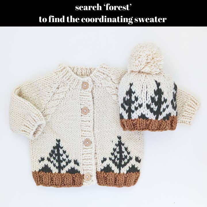 Huggalugs - Wholesale Beanie – Kids - Forest Knit Beanie Hat Baby & Kids3