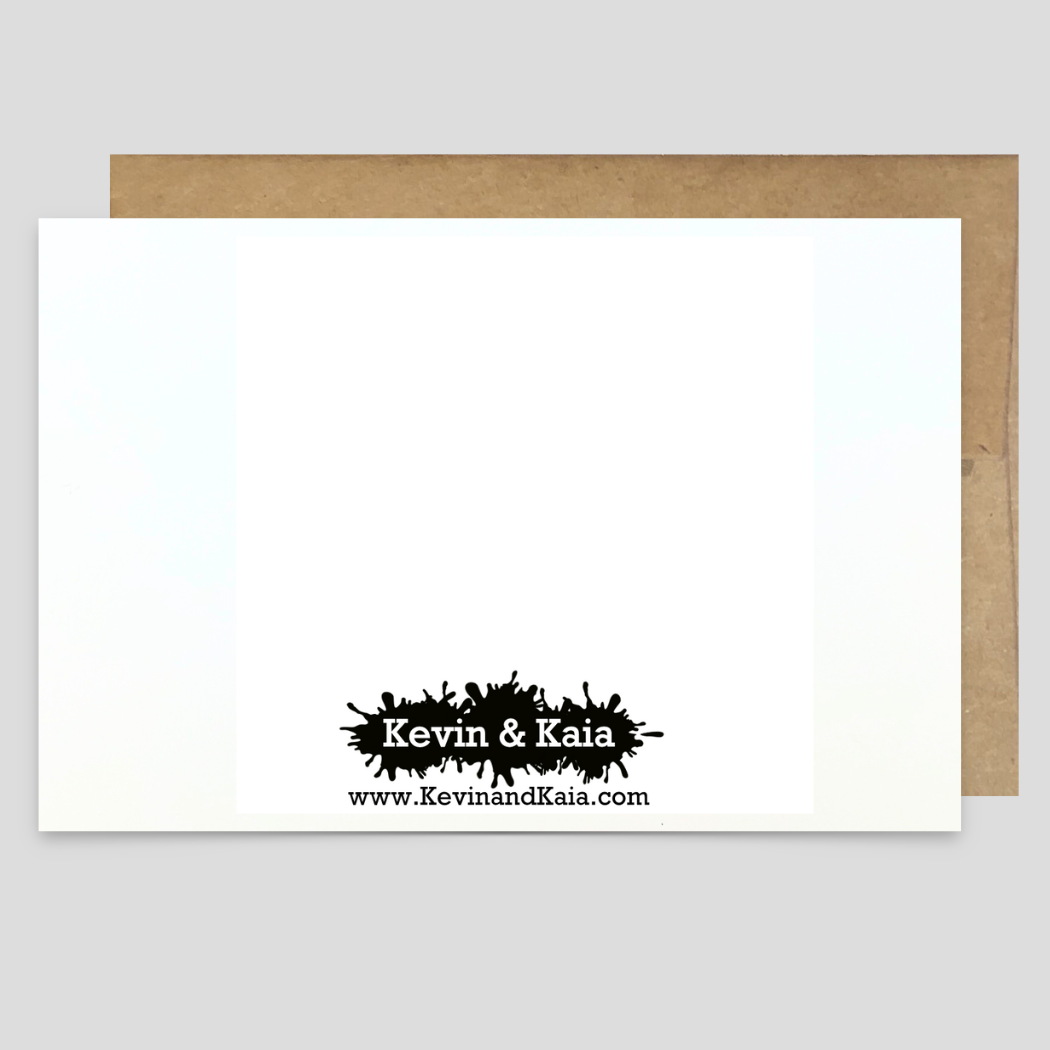 Kevin & Kaia - Wholesale Everyday Greeting Card - Cowboy Wisdom - Lettin' the cat outta the bag ... - Greeting2