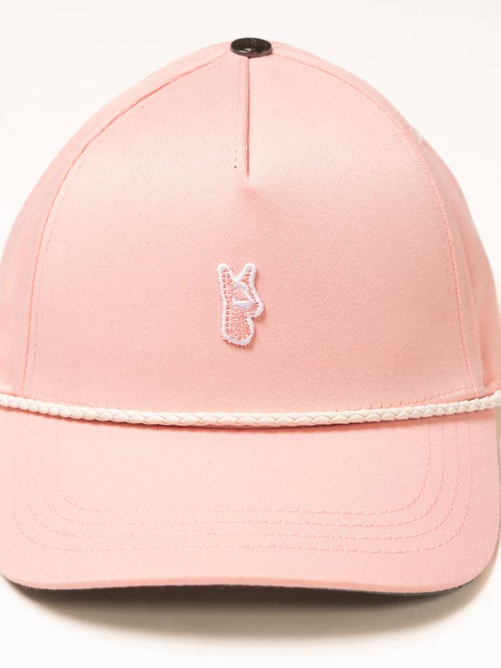 M003 Essential Twill Baseball Cap - Pink for wholesale by Makobi