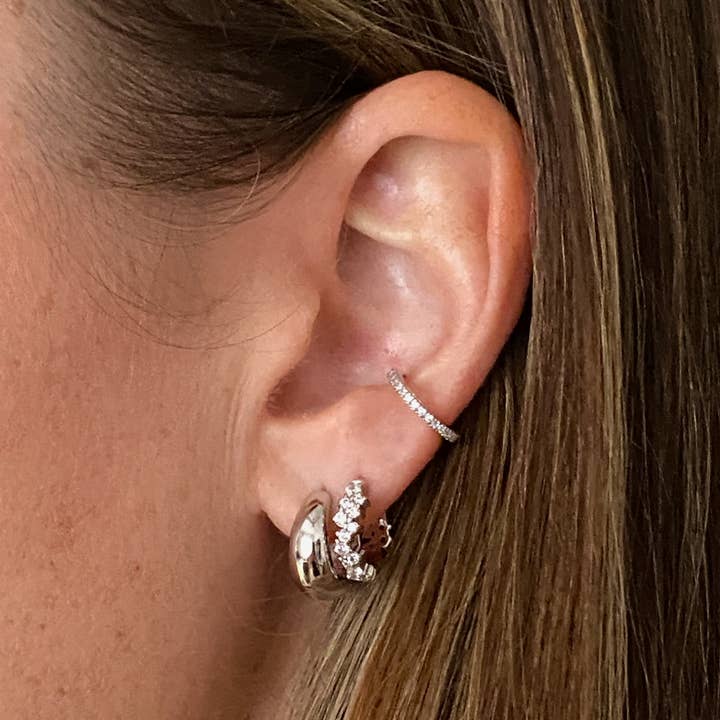 EL&RO Jewellery - Wholesale Hoop earrings - TULLY HOOPS 15MM | SILVER10