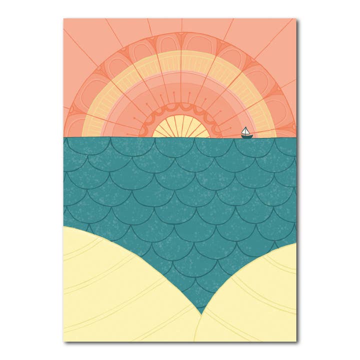 Sunset | Poster for wholesale by Studio Kvinna