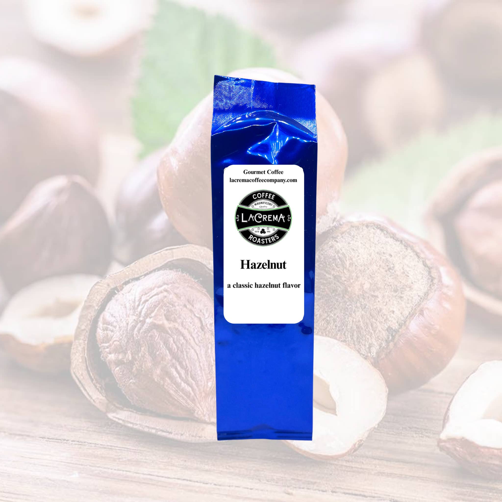 La Crema Coffee Company - Wholesale Coffee Beans - Hazelnut Perfect Pot 1.5 oz