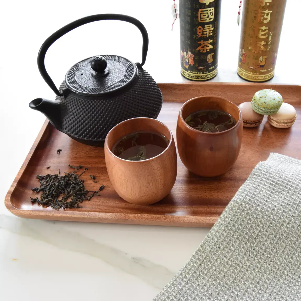 Khaya Woodware - Wholesale Coffee/Tea Cup - Khaya Wood - Japanese-style Tea Cup - Handmade - Eco-friendy7