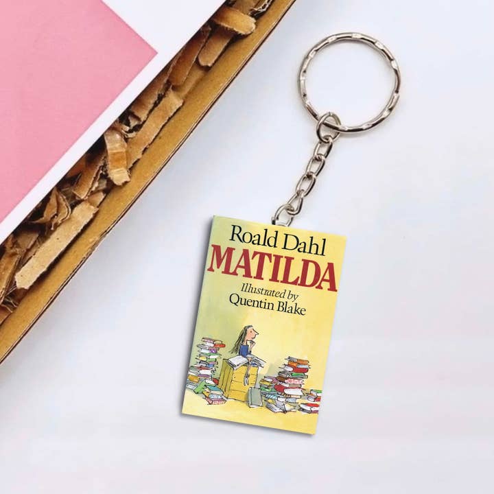 Matilda | Roald Dahl | Joalharia de Livros em Miniatura por atacado de bookonahookco
