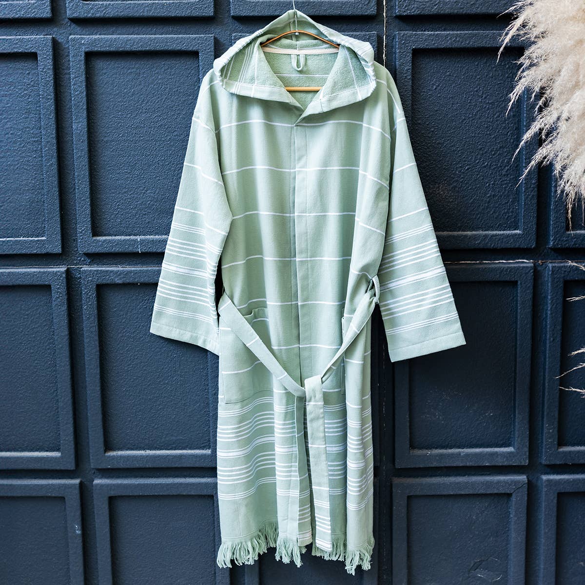 Kikoya – wholesale Robe – Unisex – Terrybacked Bathrobe Turkish Cotton Light Weight Hood Quick 21