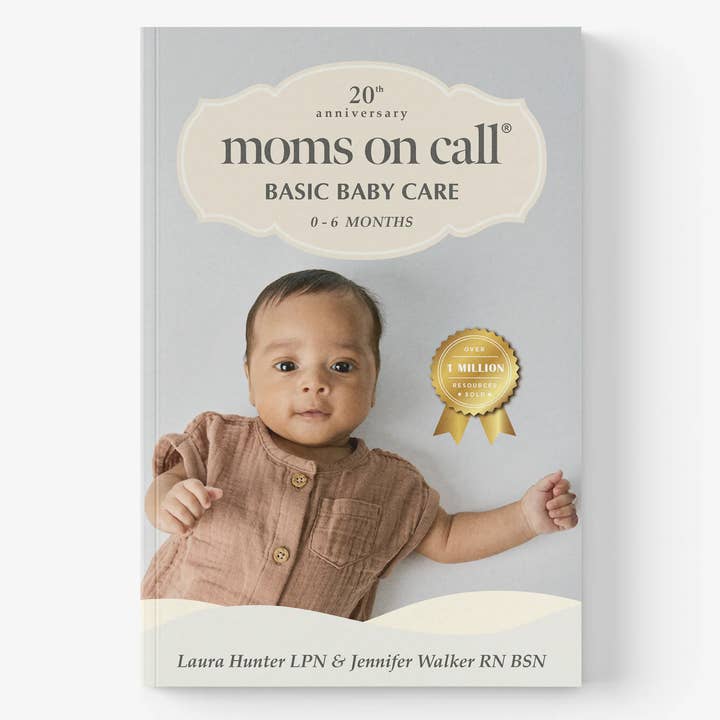 Moms on Call | 0-6 Month Book (20th Anniversary Edition) for wholesale by Moms on Call
