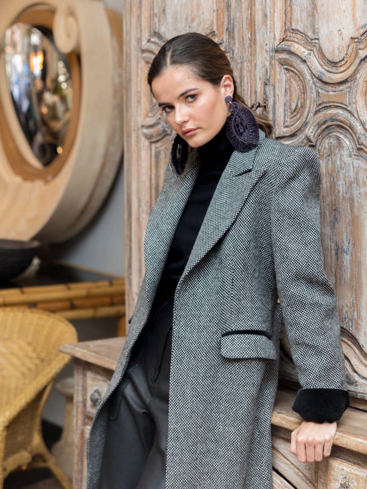 Casaco Longo Watson por atacado de Charlotte Blaz