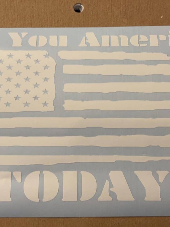 Decalcomania America Today per la vendita all'ingrosso da parte di The Crazy Craft Girl LLC